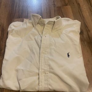 Polo Ralph Lauren oxford white shirt